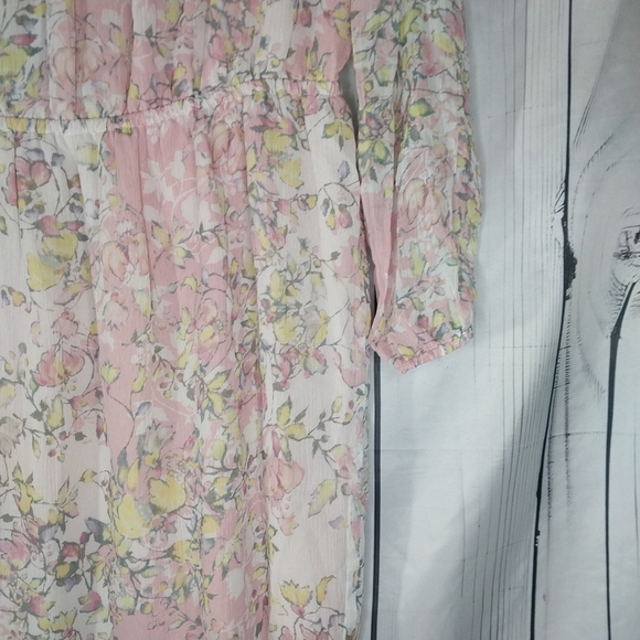 Sundance River Walk Silk Wrap Floral Tie Waist Flowy Feminine Fairy dress - Picture 10 of 13